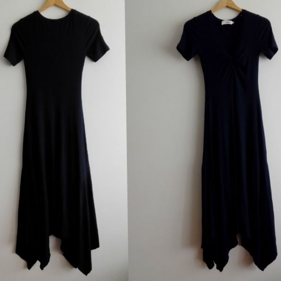 A.L.C.Reva Twist-front Ribbed Stretch Jersey Midi - Picture 4 of 5